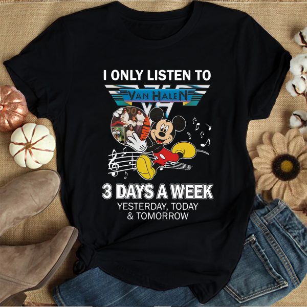 Listen to Eddie Van Halen  3 days Tshirt  1