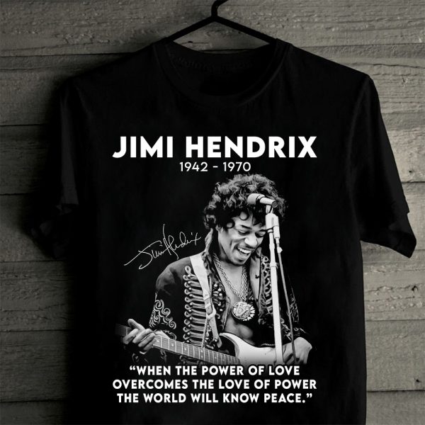 Jimi Hendrix Power of Love Tshirt