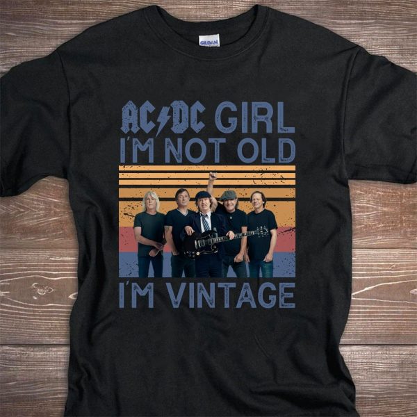 Vintage ACDC Girl T-shirt