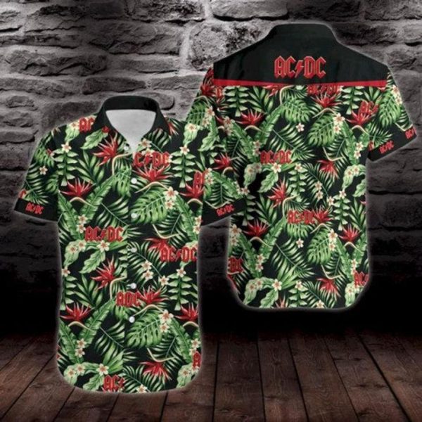 ACDC Hawaiian shirt 1