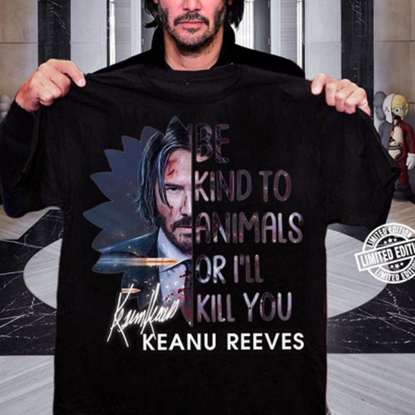 John Wick Be kind to animals T-shirt