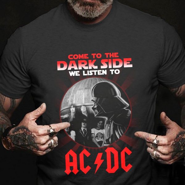 Come to the darkside ACDC T-shirt