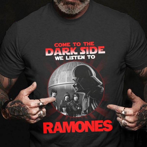 Ramones Come to the Dark side T-shirt
