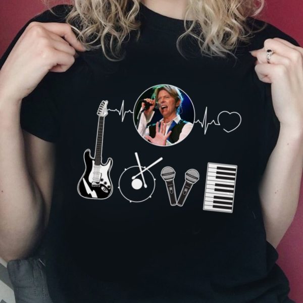 David Bowie Heart beat Tshirt