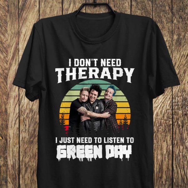 Therapy Green Day T-shirt