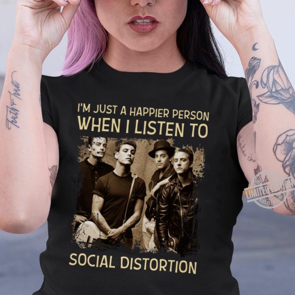 i'm just a happier person when i listen to social distortion