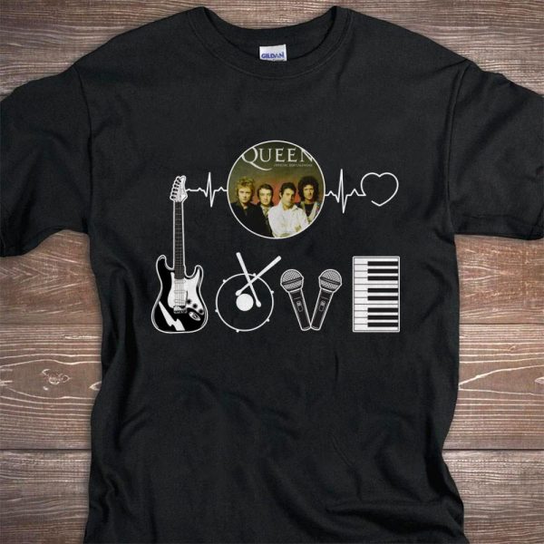 Queen heartbeat T-shirt