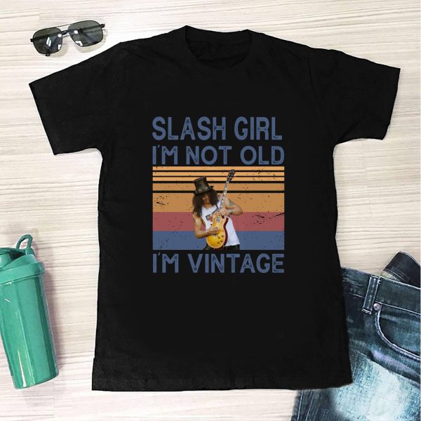 Vintage Slash Girl Tshirt