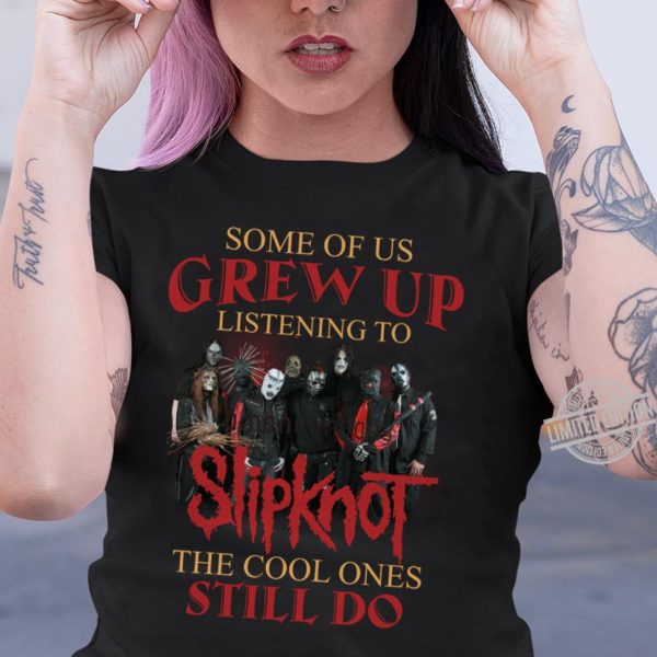 Grew up listening to Slipknot Tshirt