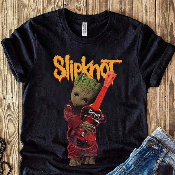 Baby Groot Slipknot T-shirt