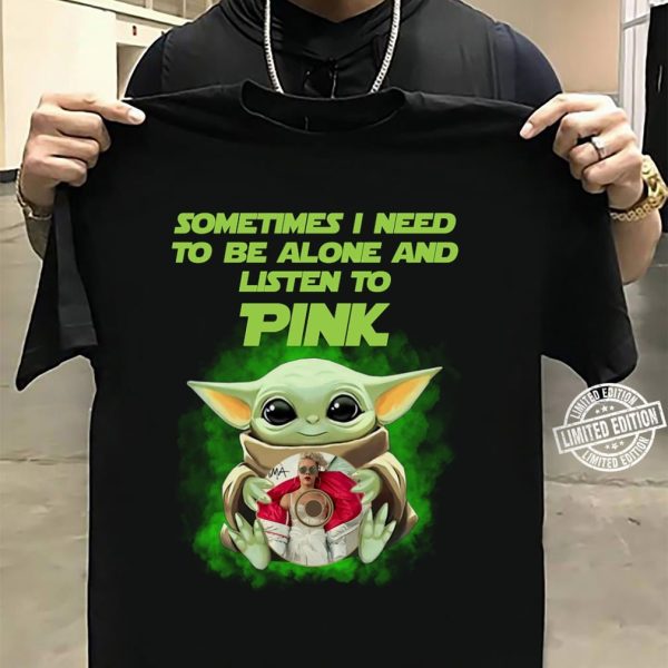 Pink Baby Yoda Tshirt