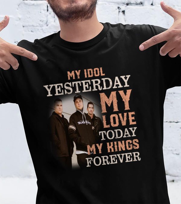 The Amity Affliction My idol yesterday my love today my king forever T-shirt