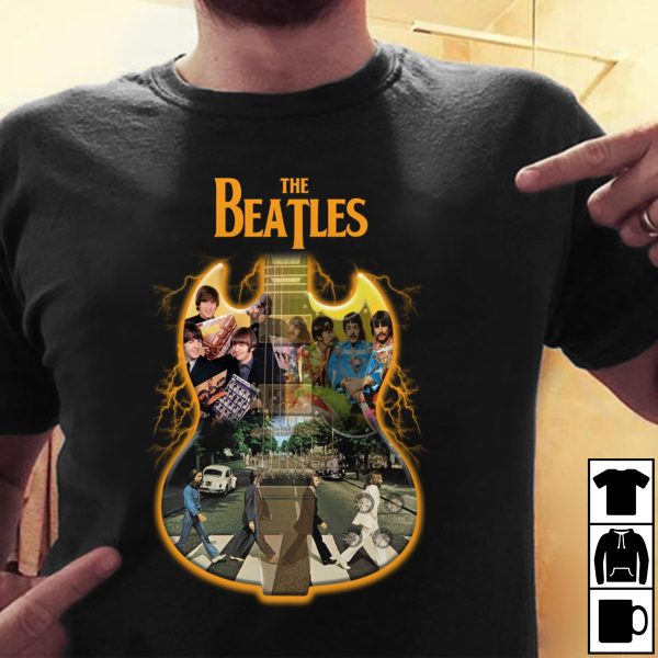 The Beatles Guitar T-shirt
