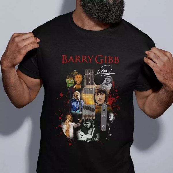 Barry Gibb Guitar T-shirt 2