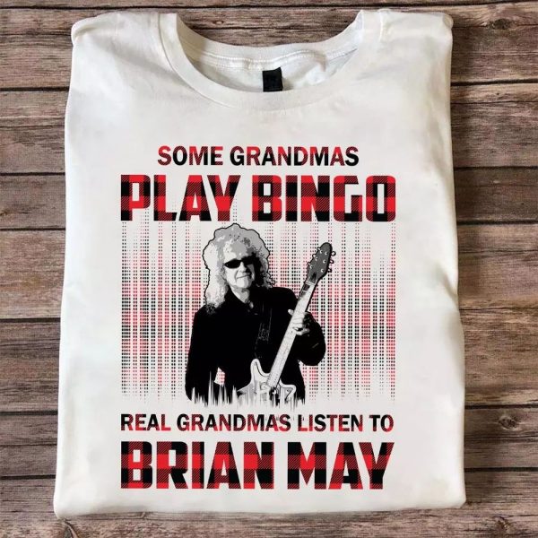 Grandmas Brian May Tshirt
