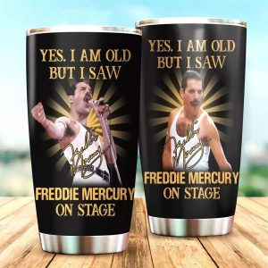Freddie Mercury on stage Tumbler
