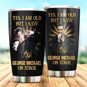 George Michael on Stage Tumbler