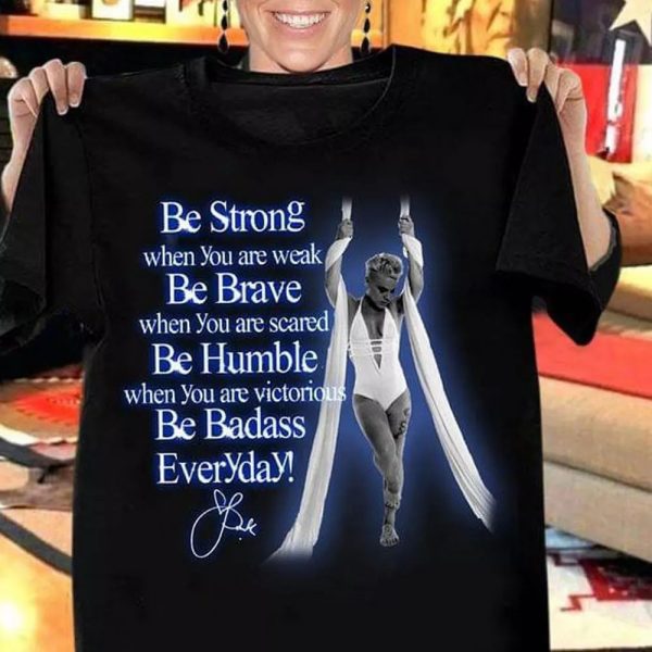Be Strong Pink Tshirt 2