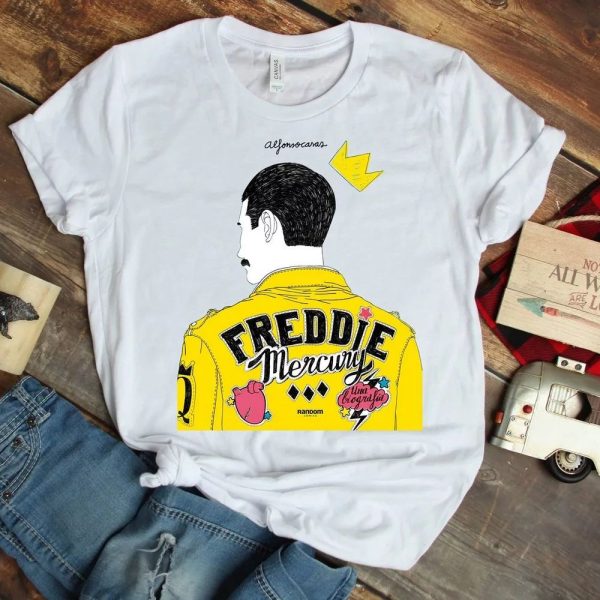 Queen Freddie Mercury Crown Tshirt
