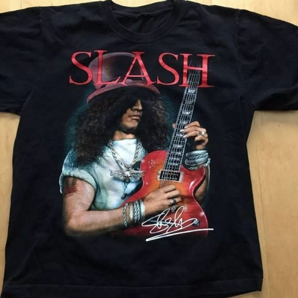 Slash Guitar Signature Tshirt