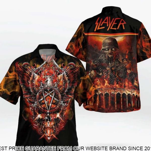 Slayer Rock Band Hawaiian 4