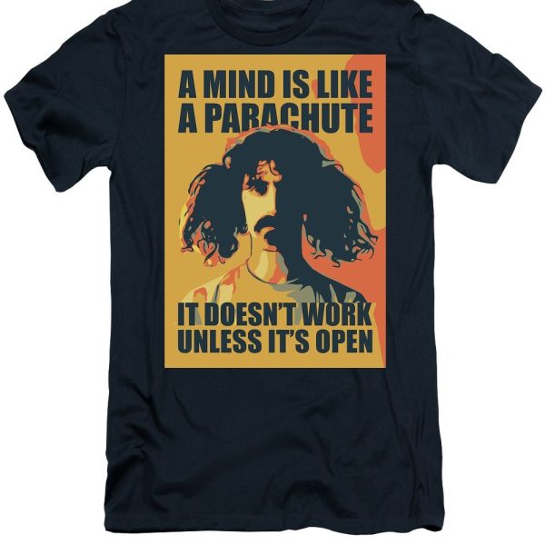 Frank Zappa A mind is like a parachute T-shirt