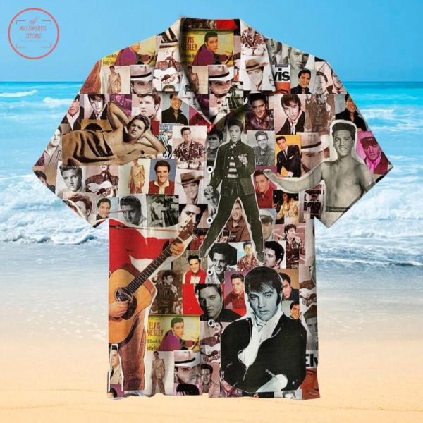 Elvis Presley Movies Poster Hawaiian Shirt
