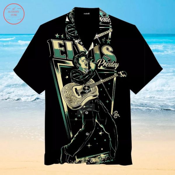 King Of Rock And Roll Elvis Presley Hawaiian Shirt