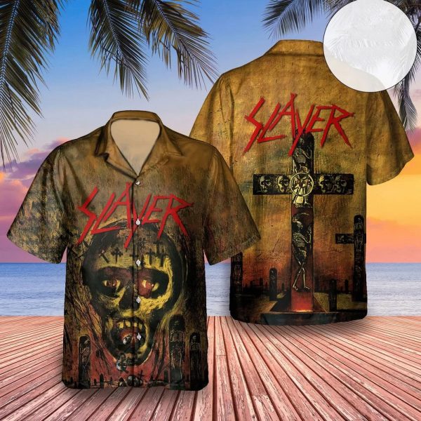 Slayer Rock Band Hawaiian 3
