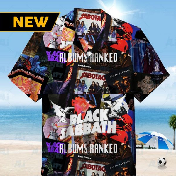 Black Sabbath Albums Ranked Hawaiian Shirt