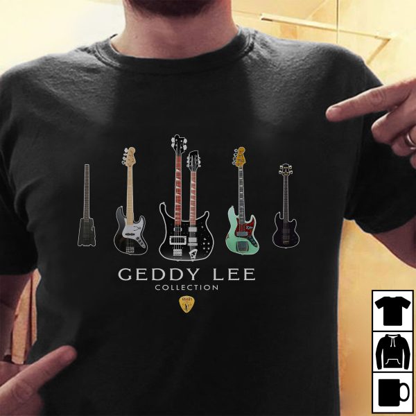 Geddy Lee Guitar Collections T-shirt