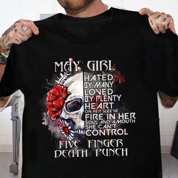 May Girl Five Finger Death Punch Tshirt