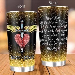 Jon Bon Jovi Stainless Steel Tumbler 4