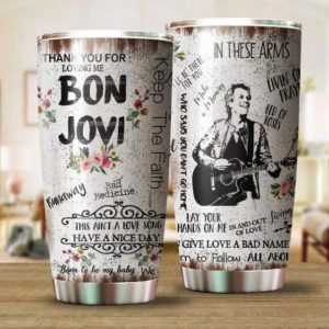 Jon Bon Jovi Stainless Steel Tumbler 2
