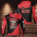 AcDc Music Band Skull 3D T Shirt 1