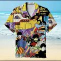 The Beatles Yellow Submarine Unisex 3D Shirt For Men Hawaiian Shirt