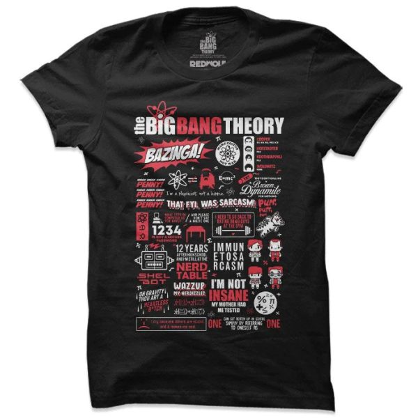 The Big Bang Theory Infographic Tshirt