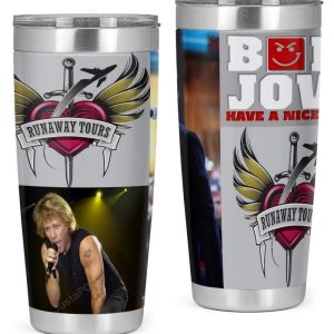 Jon Bon Jovi Stainless Steel Tumbler 6