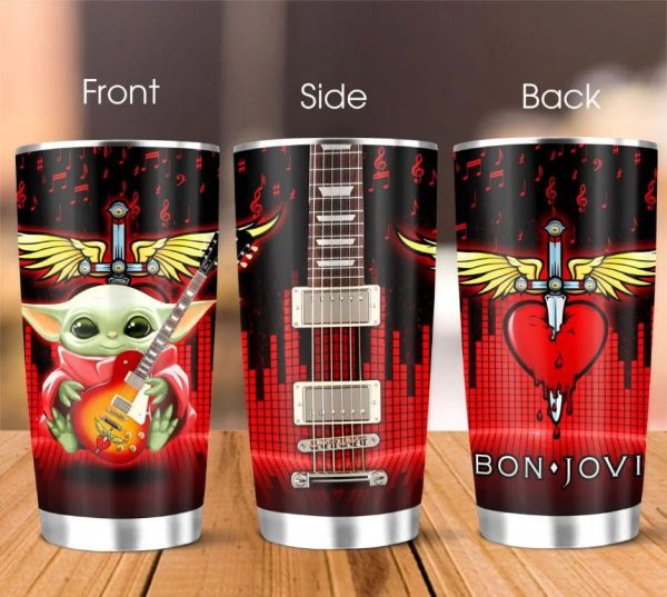 Jon Bon Jovi Stainless Steel Tumbler 5