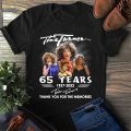 65 Years Thank You For The Memories Tina Turner T-shirt