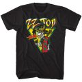 ZZ Top Skull Fire Unisex Classic T-Shirt; Hoodie; Crew-neck Sweatshirt