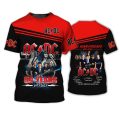 ACDC 50 Years 1973 - 2023 3D All Over Print 3D TShirt