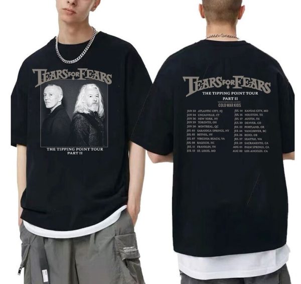 Tears For Fears The Tipping point tour  T-shirt