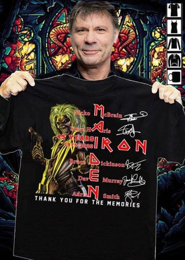 Iron Maiden 45 years Tshirt