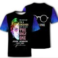 John Lennon 3D All Over Printed Shirt 3