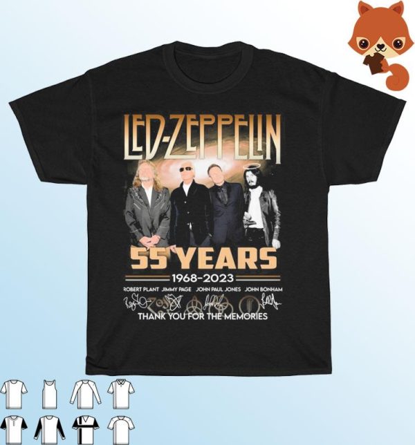 Led Zeppelin 55 years T-shirt