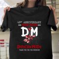 Depeche Mode 43 yearts Tshirt