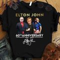 Elton John 60th Anniversary 1962-2022 Signature Shirt