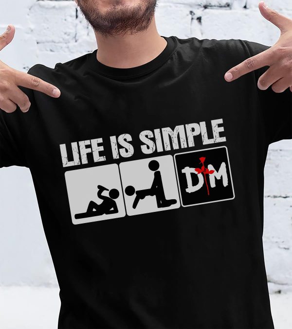 Simple life Depeche Mode Tshirt