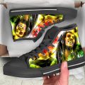 Bob Marley High Top Shoes